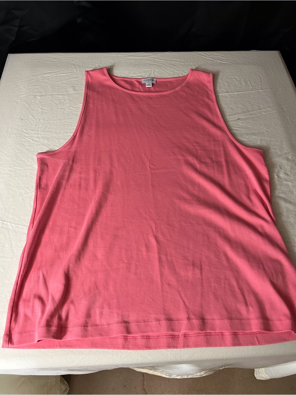 J. Crew Coral Pink Sleeveless Tank Top